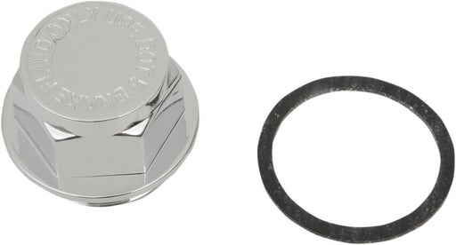 Drag Specialties Replacement Master Cylinder Cap Cover Chrome Rear