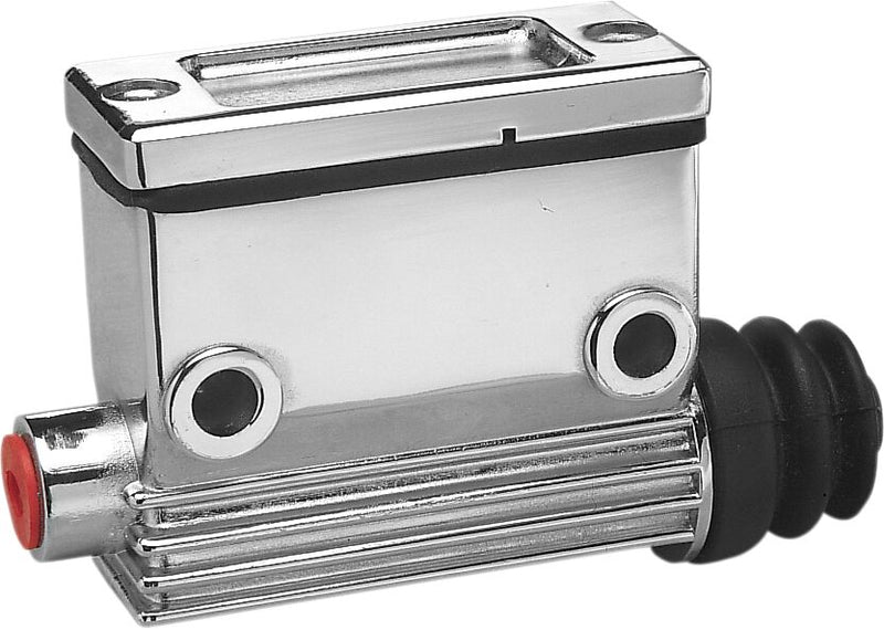 Drag Specialties Rear Brake Master Cylinder Chrome Polished Kelsey-Style