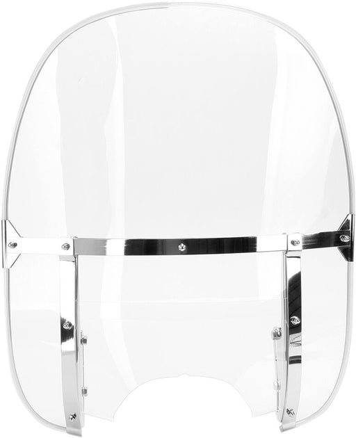 Drag Specialties Clear Beaded Windshield Kit for 1960-1965 Harley-Davidson Touring Motorcycles
