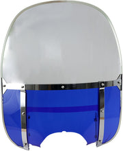 Drag Specialties Replacement Acrylic Windshield Blue Clear Tall Cruiser Acrylic (PMMA) - 163050-BX-LB2