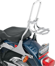 Drag Specialties Sissy Bar Luggage Rack Chrome Kit