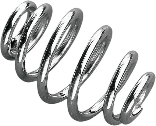 Drag Specialties Seat Springs Chrome Silver Conical Steel