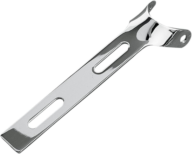 Drag Specialties Universal Seat Hinge Bracket Chrome Silver