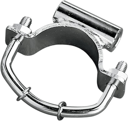 Drag Specialties Solo/Universal Seat Bracket Chrome Silver Front Seat Universal Fitment