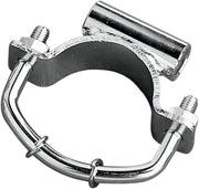 Drag Specialties Solo/Universal Seat Bracket Chrome Silver Front Seat Universal Fitment - 902014-BULK
