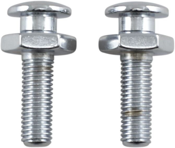 Mustang Chrome Seat Bolts and Mounting Nuts Solo Seat Pair - 78027