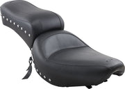 Mustang Studded 2-Up Seat Black - 75302