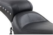 Mustang Studded 2-Up Seat Black - 75302