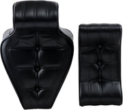 Le Pera Signature II 2-Piece 2-Up Seat Signature Series™ Black 2 Piece