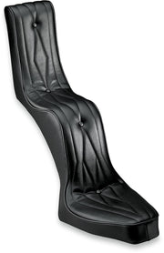 Drag Specialties Diamond King and Queen Seat Black - DS907200