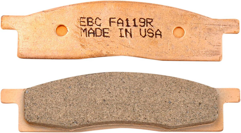 EBC Long-Life Sintered "R" Brake Pads for 1986-2026 YAMAHA FA-R Series Front Sintered Metal Bronze Set of 2