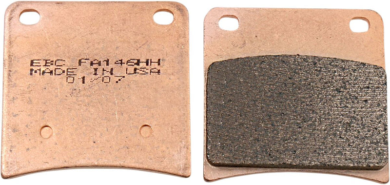 EBC Sintered "HH" Brake Pads for 1986-1997 SUZUKI FA-HH Series Front Rear Sintered Metal Copper Alloy Set of 2 - FA146HH