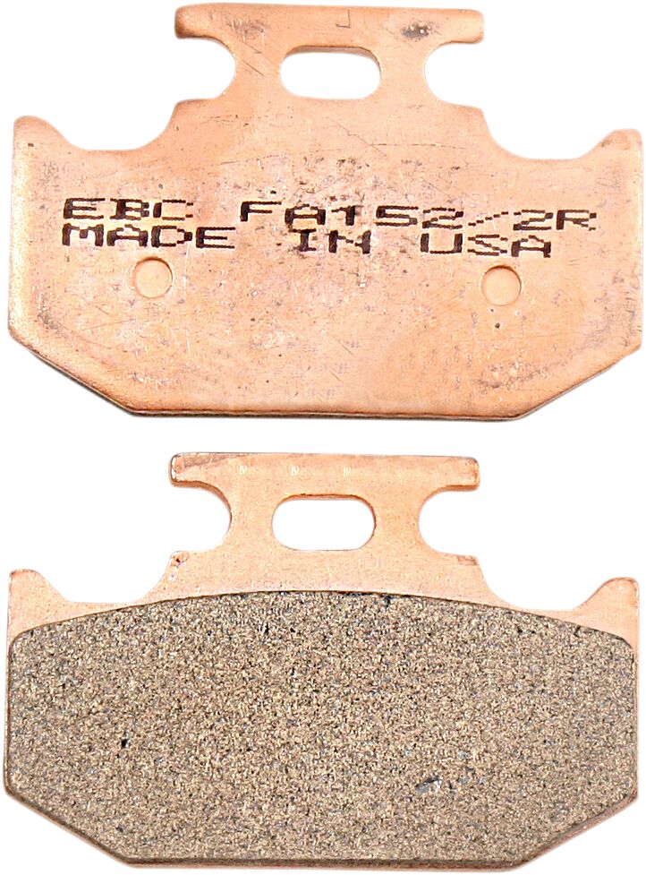 EBC Long-Life Sintered "R" Brake Pads FA-R Series Rear Sintered Metal Bronze Set of 2 - FA152/2R