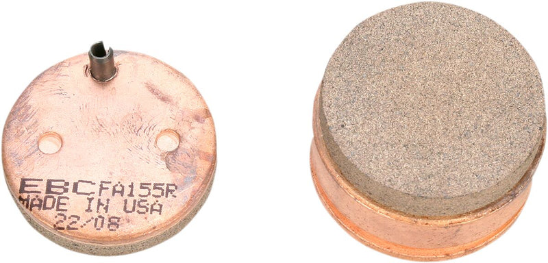 EBC Long-Life Sintered "R" Brake Pads for 1991-2002 YAMAHA YFS 200 FA-R Series Rear Sintered Metal Bronze Set of 2 - FA155R