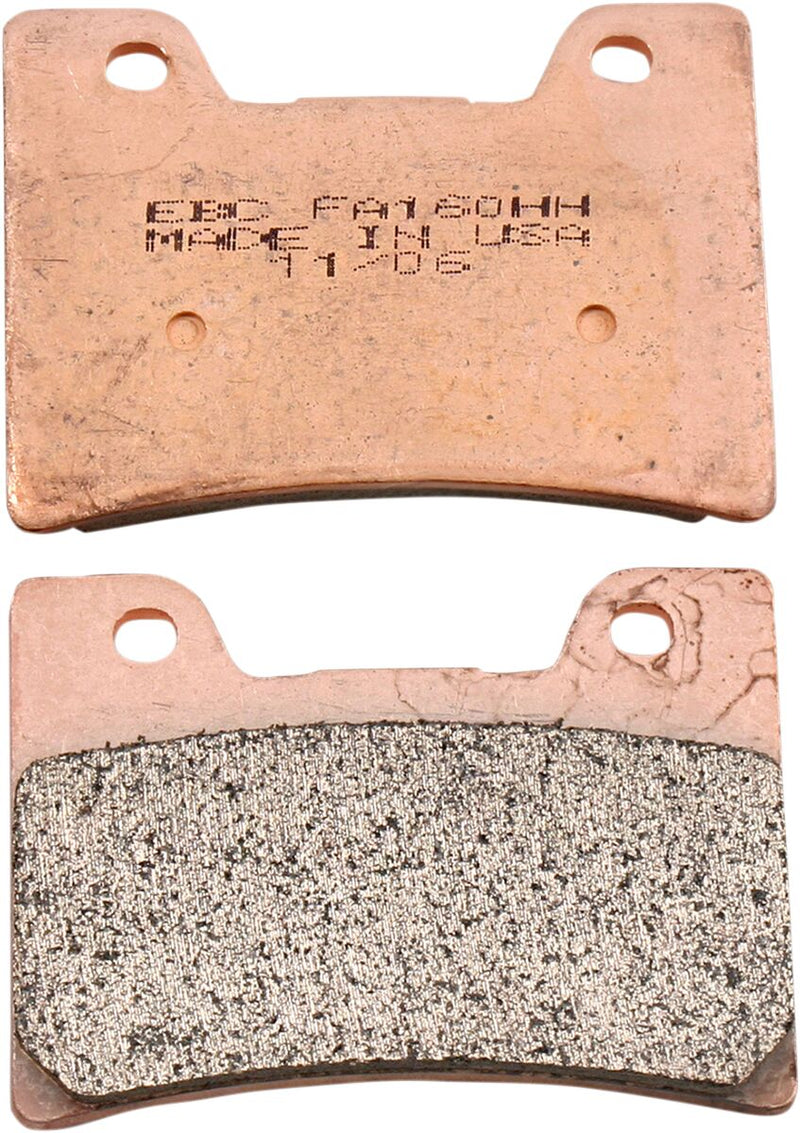 EBC Sintered "HH" Brake Pads for 1989-2003 YAMAHA FA-HH Series Front Sintered Metal Copper Alloy Set of 2