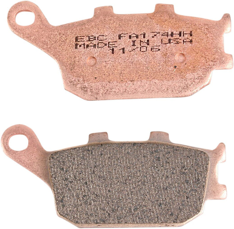 EBC Sintered "HH" Brake Pads FA-HH Series Rear Sintered Metal Copper Alloy Set of 2 - FA174HH