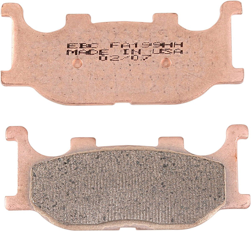 EBC Sintered "HH" Brake Pads for 1993-2016 YAMAHA FA-HH Series Front Sintered Metal Copper Alloy Set of 2 - FA199HH
