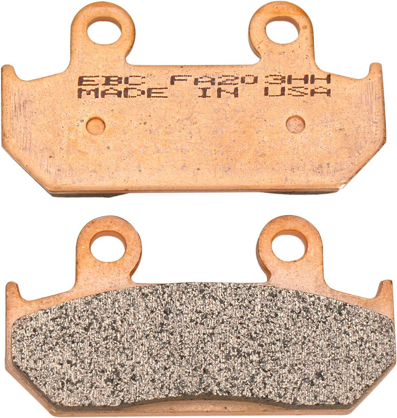 EBC Sintered "HH" Brake Pads for 1991-1994 HONDA CBR 600 F FA-HH Series Front Sintered Metal Copper Alloy Set of 2 - FA203HH