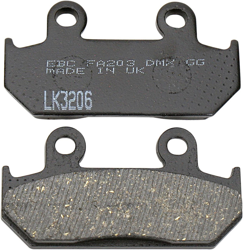 EBC Organic Base "FA" Brake Pads for 1991-1994 HONDA CBR 600 F FA Series Front Aramid Fibre Set of 2 - FA203