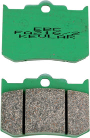 EBC Ceramic Caliper Brake Pads FA Series Front Left Organic Base Aramid Fibre Set of 2 - FA216/2