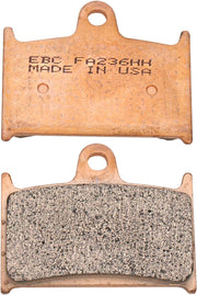 EBC Organic Base "FA" Brake Pads for 1992-2018 TRIUMPH Street Front Ceramic Set of 2 - FA236