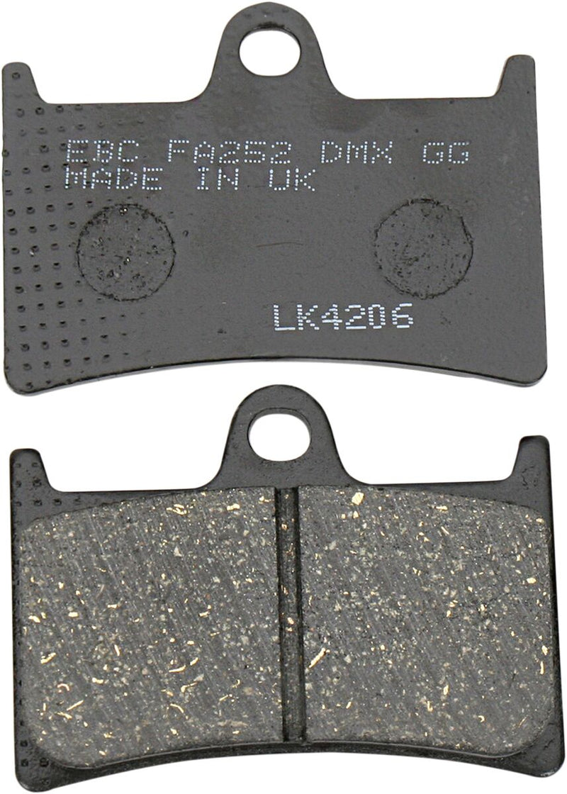EBC Organic Base "FA" Brake Pads for 1989-2026 YAMAHA FA Series Front Aramid Fibre Set of 2 - FA252