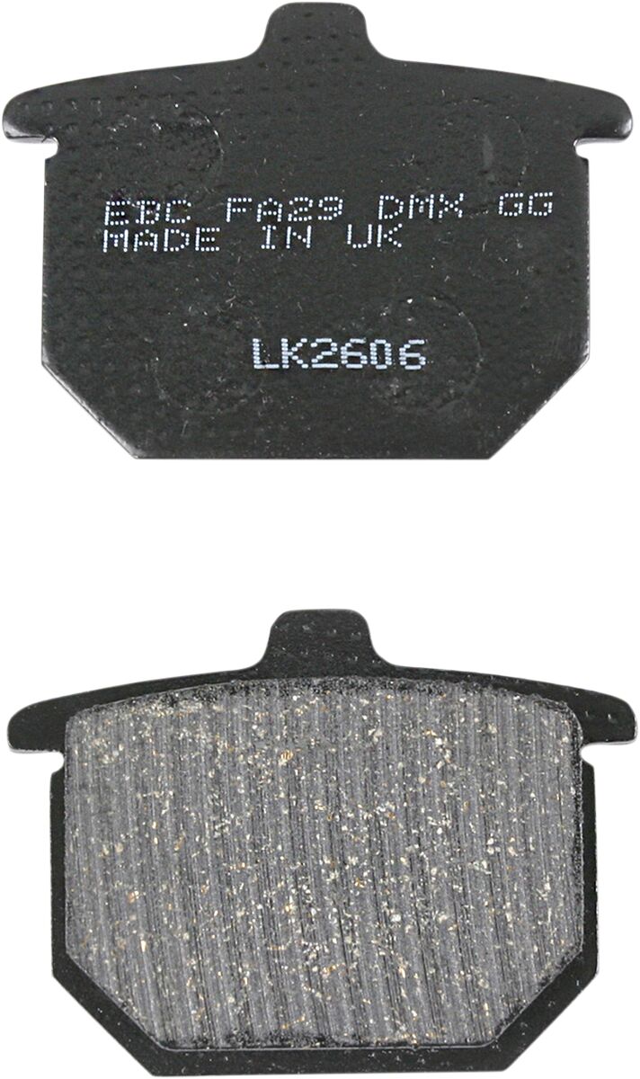 EBC Organic Base "FA" Brake Pads for 1978-1981 HONDA FA Series Front Rear Aramid Fibre Set of 2 - FA029