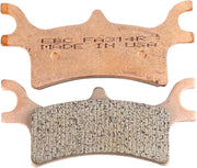 EBC Long-Life Sintered "R" Brake Pads for 2002-2015 POLARIS FA-R Series Rear Sintered Metal Bronze Set of 2 - FA314R