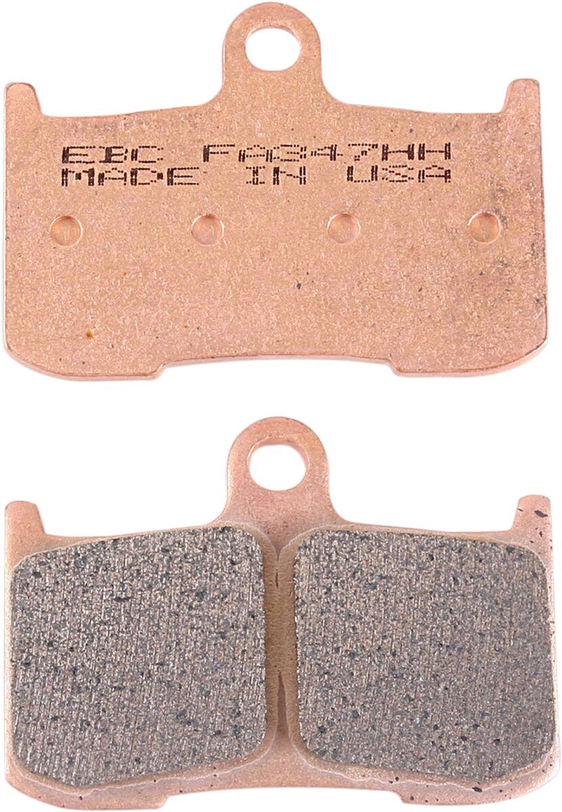 EBC Sintered "HH" Brake Pads FA-HH Series Front Sintered Metal Copper Alloy Set of 2 - FA347HH