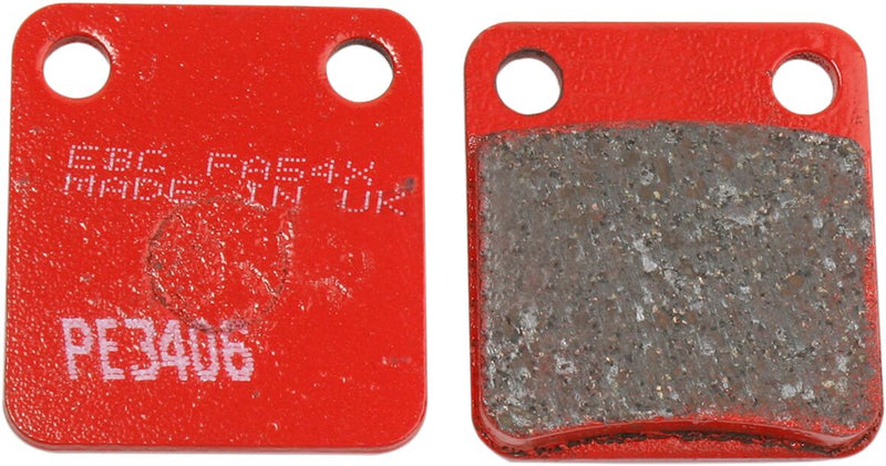 EBC Sport Carbon "X" Brake Pads FA-TT Series Front Rear Semi-Sintered Metal Carbon Graphite Set of 2 - FA054TT