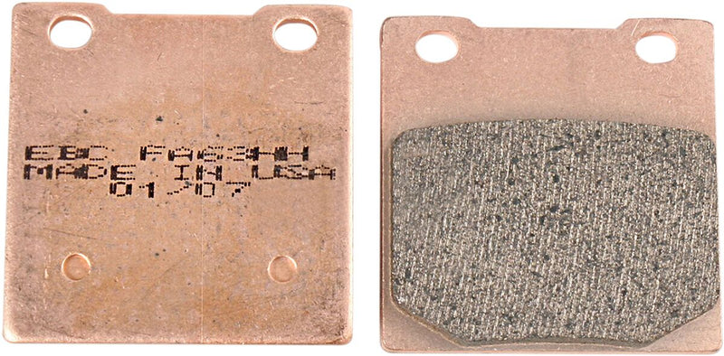 EBC Sintered "HH" Brake Pads for 1983-2010 SUZUKI FA-HH Series Front Rear Sintered Metal Copper Alloy Set of 2 - FA063HH