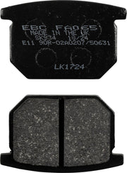 EBC Organic Base "FA" Brake Pads for 1980-1984 SUZUKI FA Series Front Aramid Fibre Set of 2