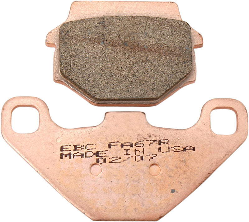 EBC Long-Life Sintered "R" Brake Pads FA-R Series Front Rear Sintered Metal Bronze Set of 2 - FA067R