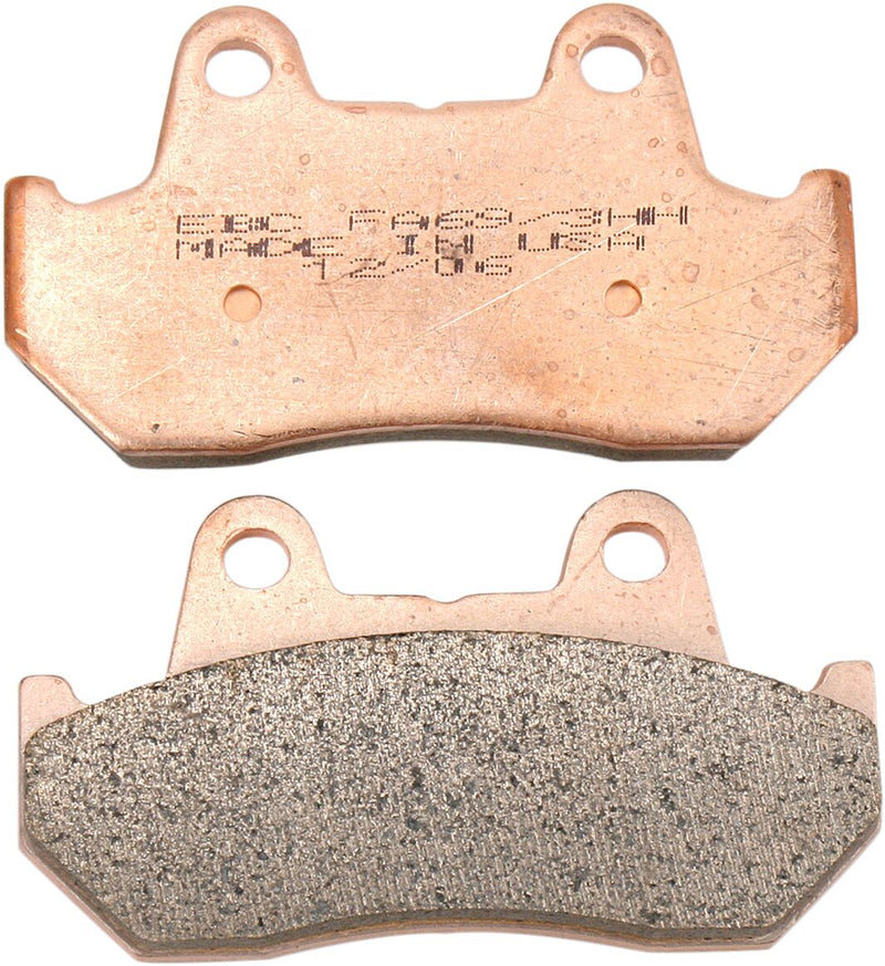 EBC Sintered "HH" Brake Pads for 1981-2000 HONDA FA-HH Series Front Rear Sintered Metal Copper Alloy Set of 2 - FA069/3HH