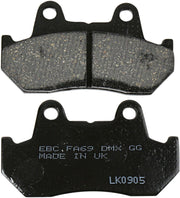 EBC Organic Base "FA" Brake Pads for 1981-1990 HONDA FA Series Front Rear Aramid Fibre Set of 2 - FA069