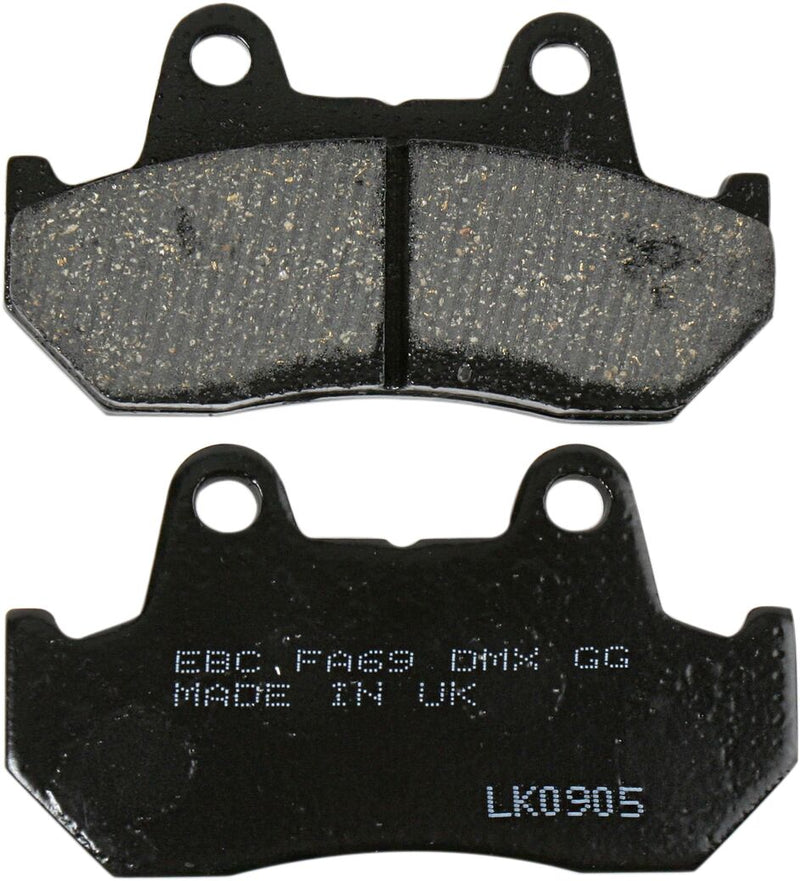 EBC Organic Base "FA" Brake Pads for 1981-1990 HONDA FA Series Front Rear Aramid Fibre Set of 2 - FA069