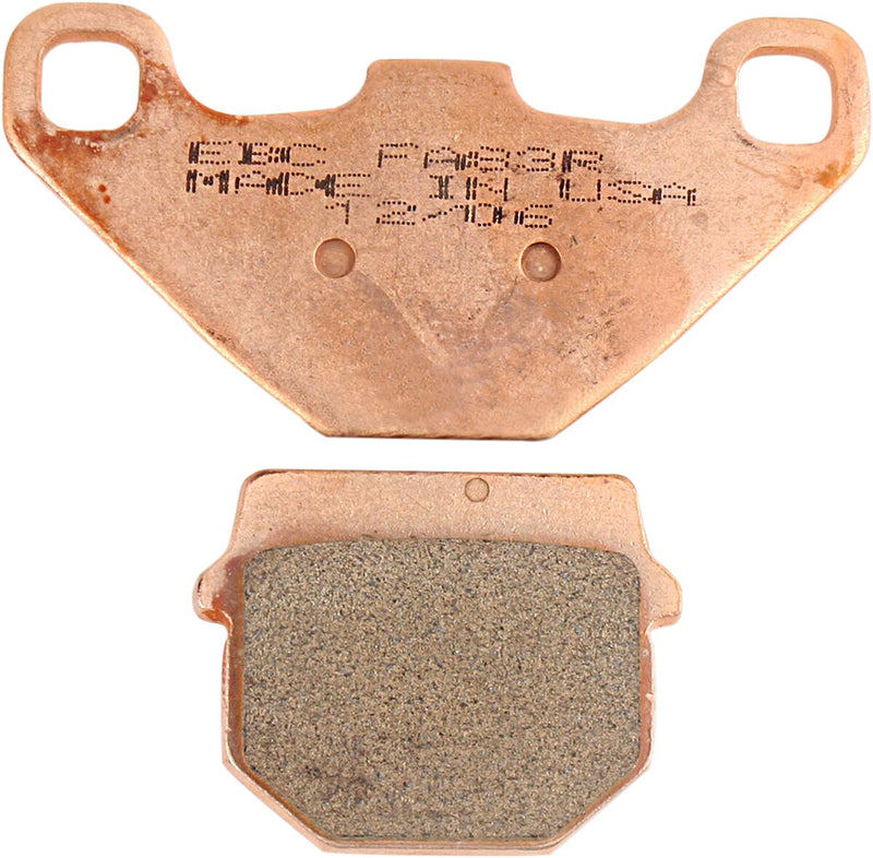 EBC Long-Life Sintered "R" Brake Pads FA-R Series Front Rear Sintered Metal Bronze Set of 2 - FA083R