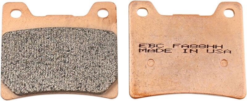 EBC Sintered "HH" Brake Pads for 1983-2007 YAMAHA FA-HH Series Front Rear Sintered Metal Copper Alloy Set of 2