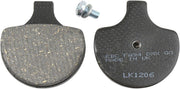 EBC Organic Harley/Buell Brake Pads for 1983-2011 Harley-Davidson FA Series Front Organic Base Aramid Fibre Set of 2 - FA094