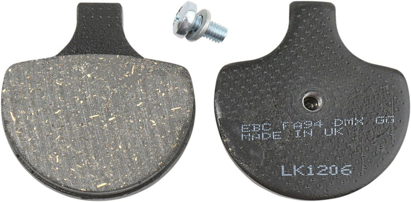 EBC Organic Harley/Buell Brake Pads for 1983-2011 Harley-Davidson FA Series Front Organic Base Aramid Fibre Set of 2 - FA094
