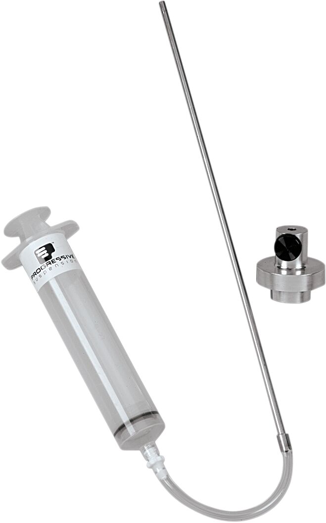 Progressive Suspension Fork Oil Level Adjustment Kit Fork Oil Tool Silver Adjuster - FOL-2