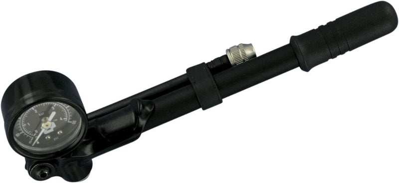 Progressive Suspension Gauge-Mounted Pump Gauge Pump Black Mini Air Shocks Forks - GP3-60