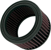 K & N High-Flow Air Filter for 1988-2000 HONDA NX 650 Black Red Rubber - HA-0001