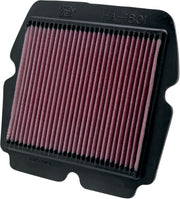 K & N OE Replacement High-Flow Air Filter for 2001-2017 HONDA GL 1800 Black Red - HA-1801