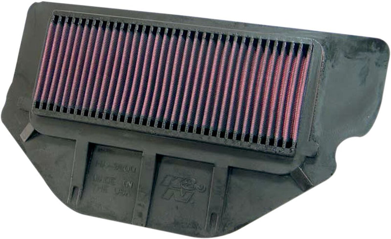K & N OE Replacement High-Flow Air Filter for 2000-2001 HONDA CBR 929 RR Black Red - HA-9200