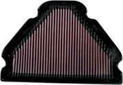 K & N OE Replacement High-Flow Air Filter for 1998-2003 KAWASAKI ZX-9 R Black Red - KA-9098