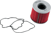 K & N Performance Oil Filter Red Silver Standard Cartridge
