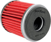 K & N Performance Oil Filter Red Silver Standard Cartridge
