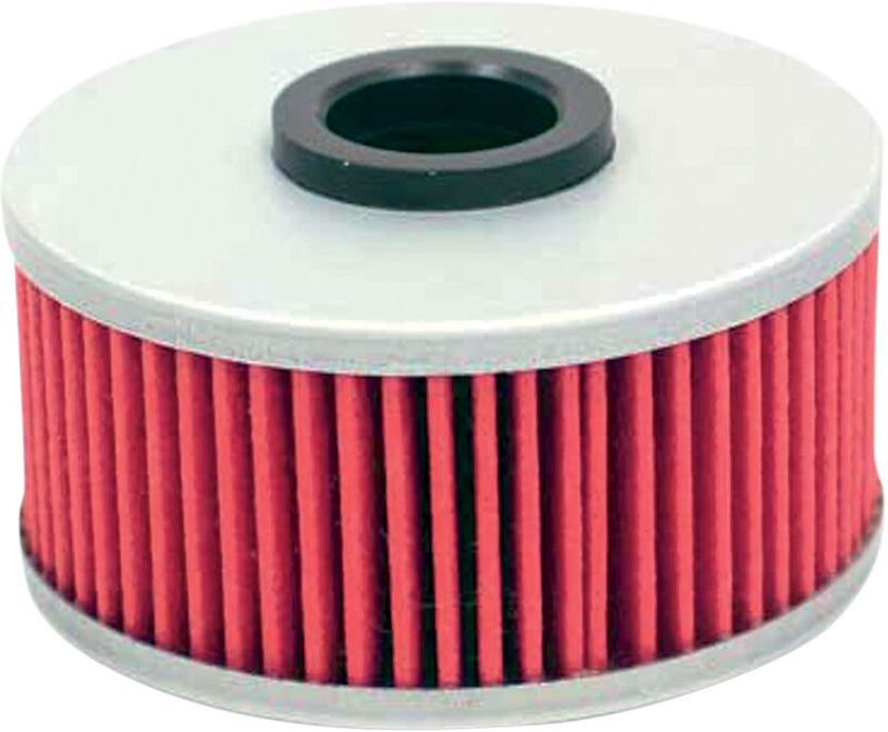 K & N Performance Oil Filter for 1977-1994, 1997 YAMAHA Red Silver Standard Cartridge - KN-144