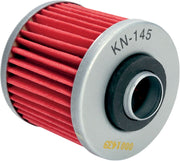 K & N Performance Oil Filter Red Silver Standard Cartridge